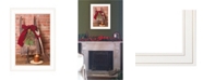 Trendy Decor 4U Let Christmas Live by Billy Jacobs, Ready to hang Framed Print, White Frame, 15" x 21"